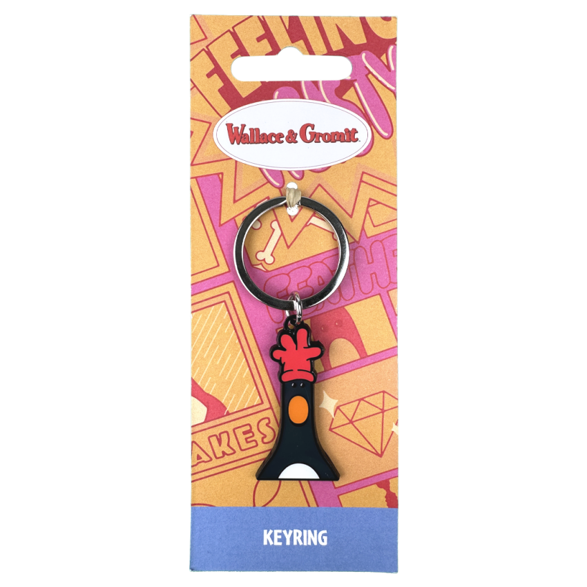 Photograph: Feathers Head Keyring