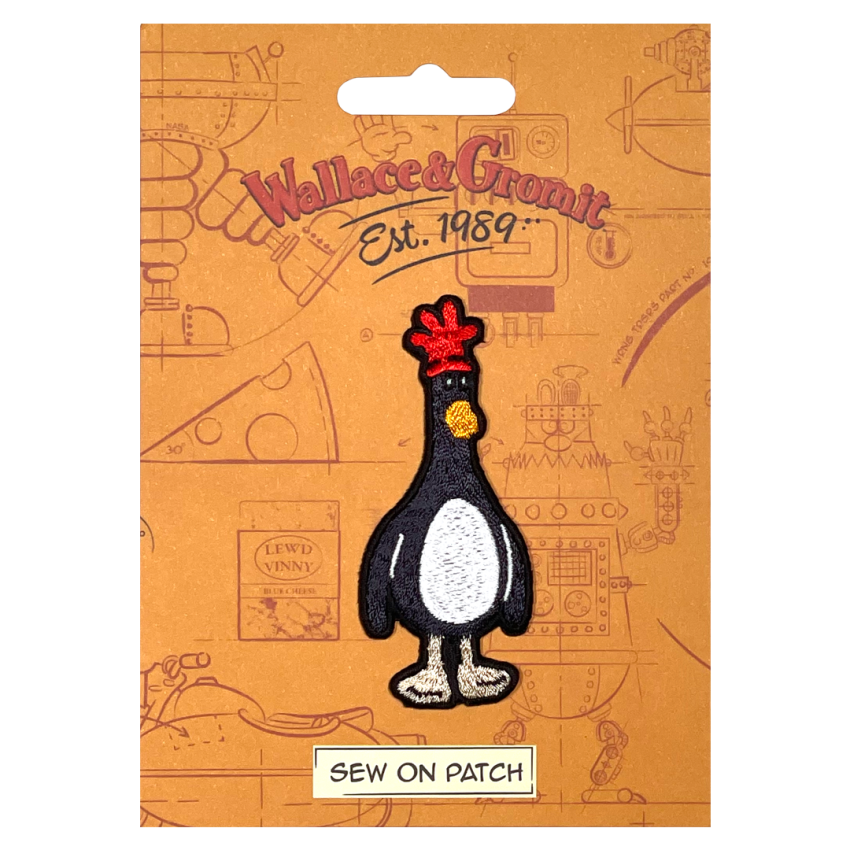 Photograph: Feathers McGraw Sew On Patch