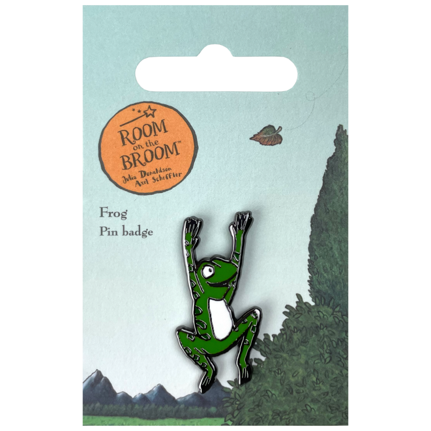 Photograph: Frog Character Pin Badge