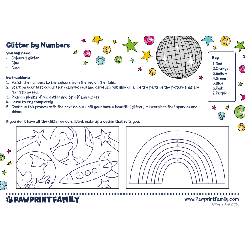 Photograph: Glitter by Numbers