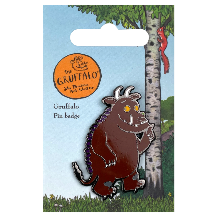 Photograph: Gruffalo Character Pin Badge