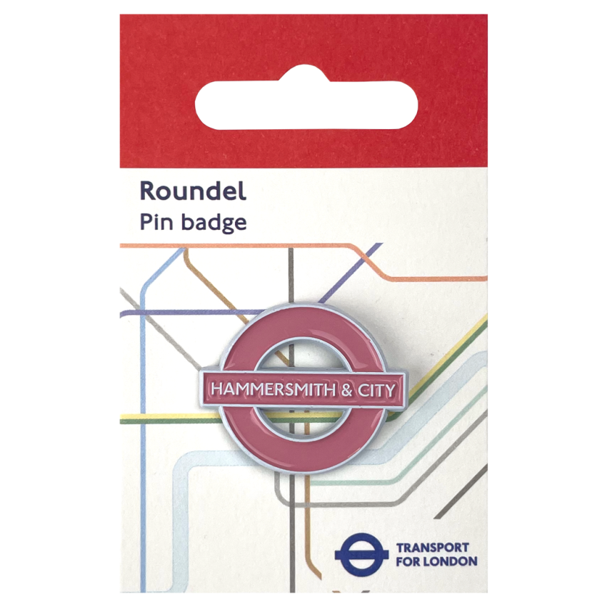 Photograph: Hammersmith & City Line Pin Badge