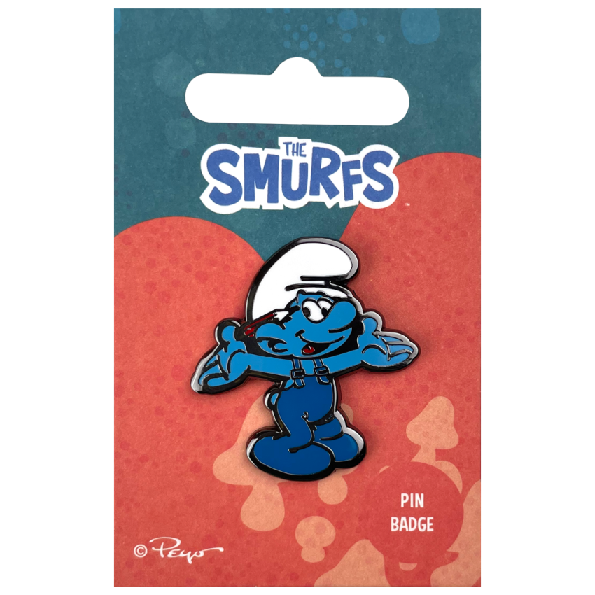 Photograph: Handy Smurf Pin Badge