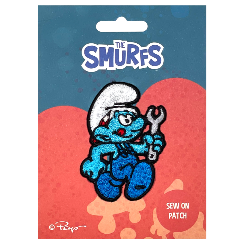 Photograph: Handy Smurf Sew On Patch