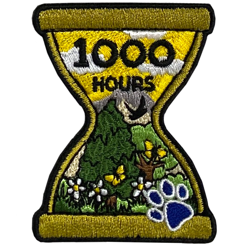 Photograph: Hours Outside Milestone - 1000 Hours