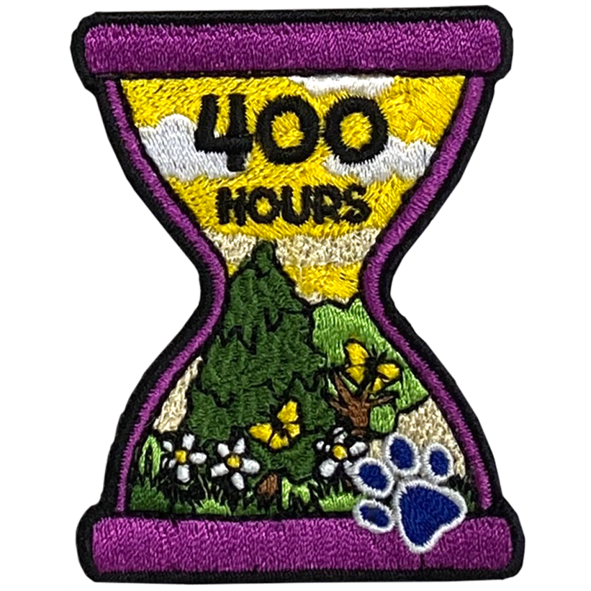 Photograph: Hours Outside Milestone - 400 Hours