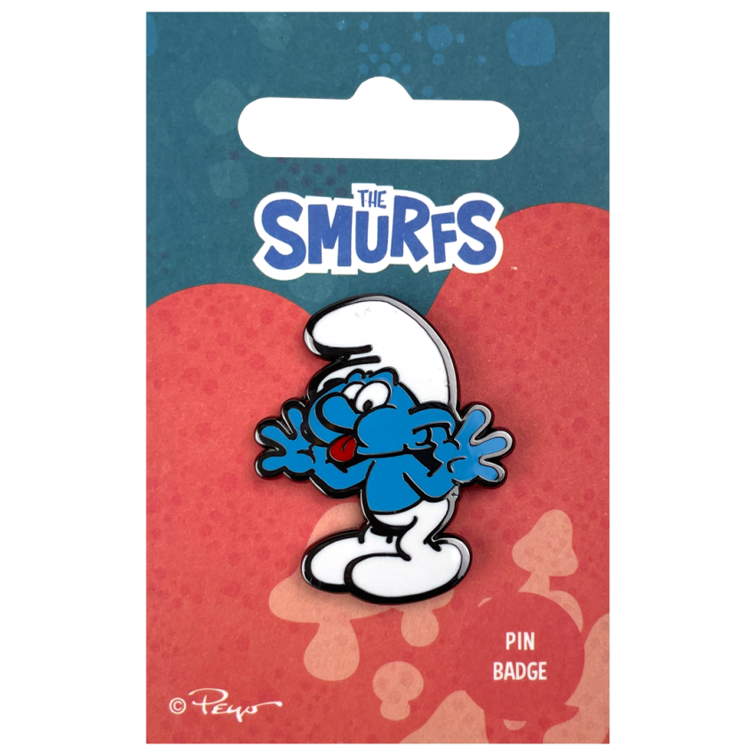 Photograph: Jokey Smurf Pin Badge