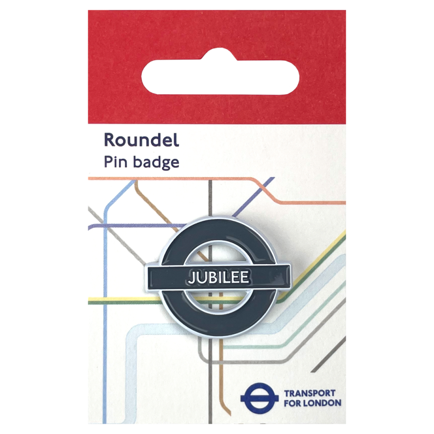 Photograph: Jubilee Line Pin Badge