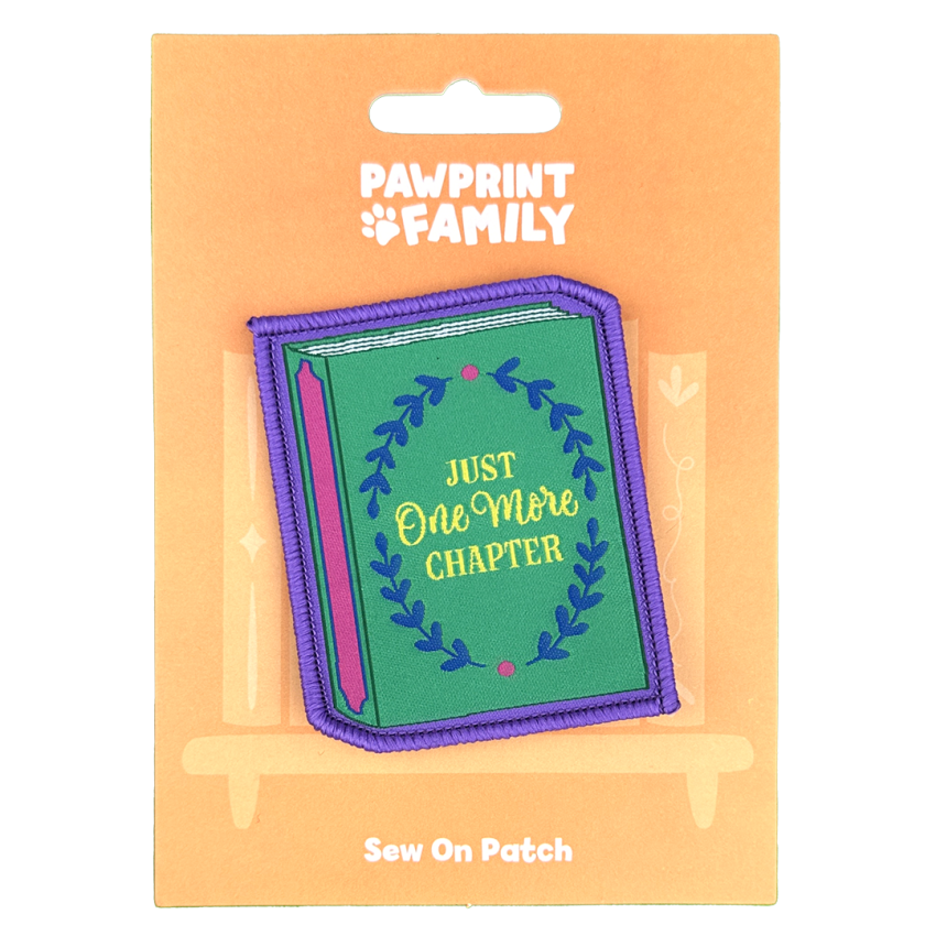 Photograph: Just One More Chapter Sew On Patch