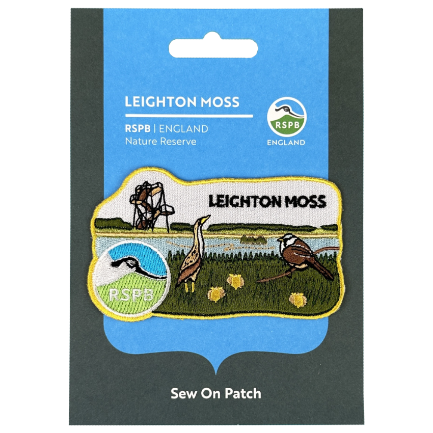 Photograph: Leighton Moss Sew On Patch