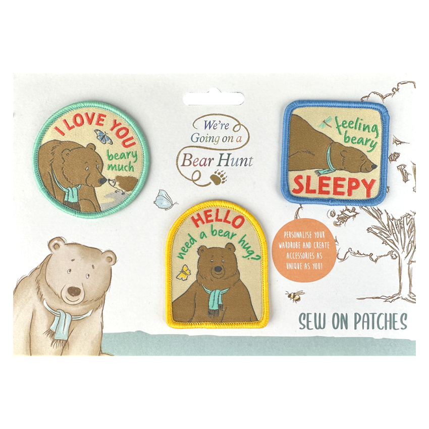 Photograph: Love You Bear Hunt Patch Set