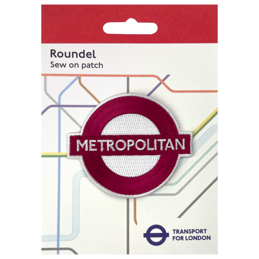 Photograph: Metropolitan Line Sew On Patch