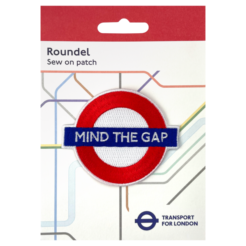 Photograph: Mind the Gap Sew On Patch