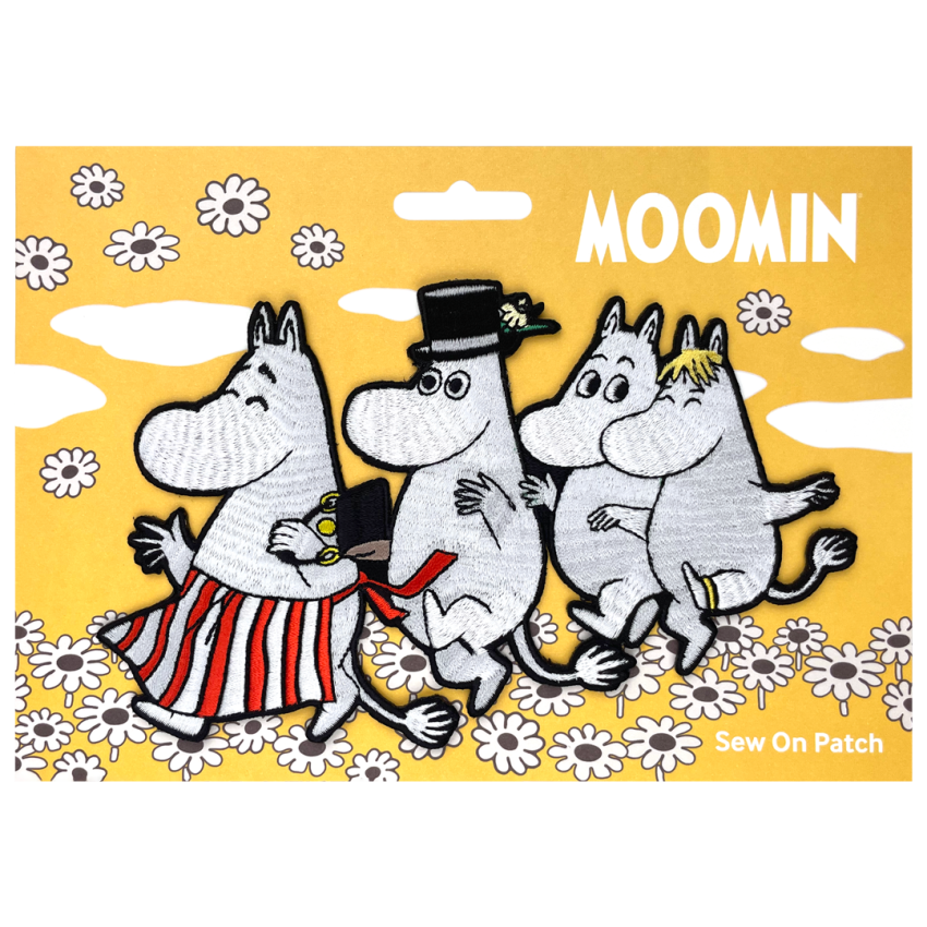 Photograph: Moomin Family Sew On Patch