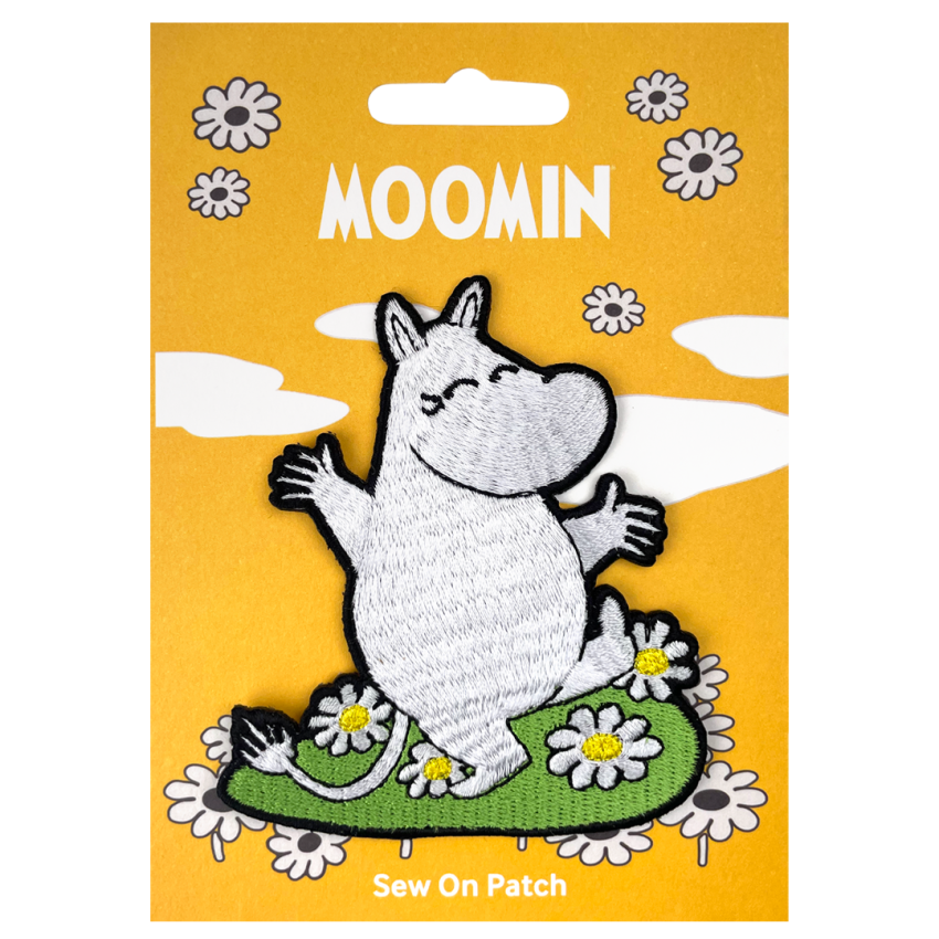 Photograph: Moomintroll Happy Sew On Patch