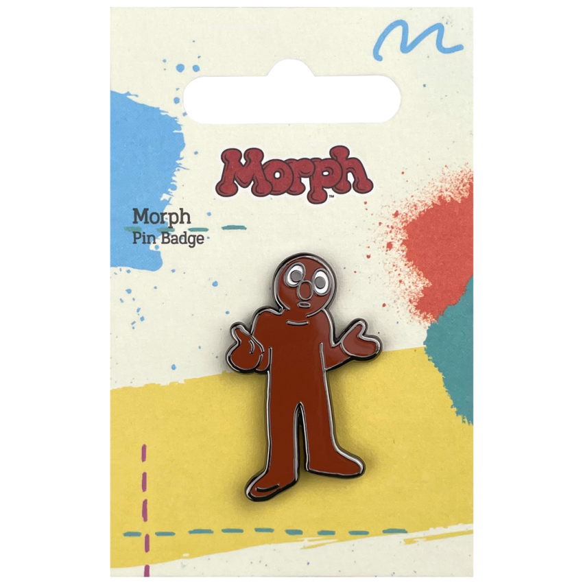 Photograph: Morph Confused Pin Badge