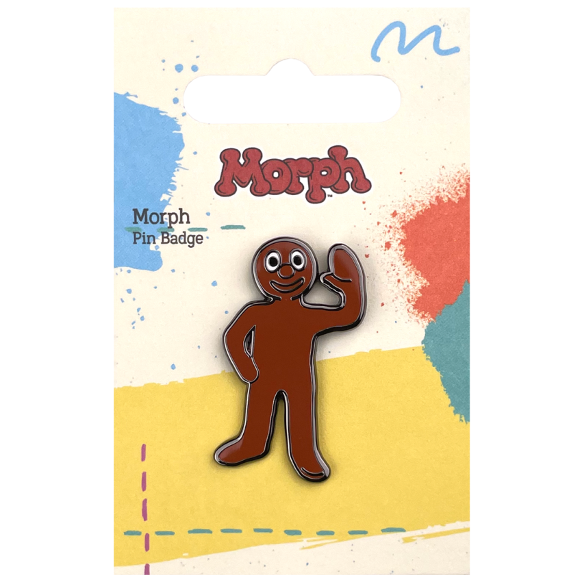 Photograph: Morph Waving Pin Badge