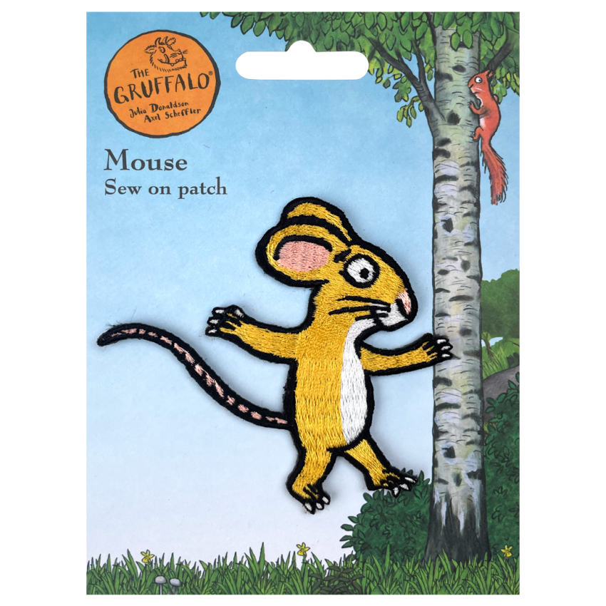 Photograph: Mouse Character Sew On Patch