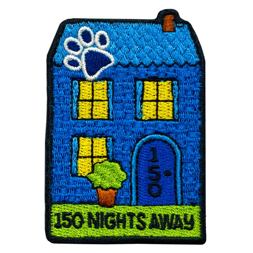 Photograph: Nights Away Milestone - 150 Nights Away