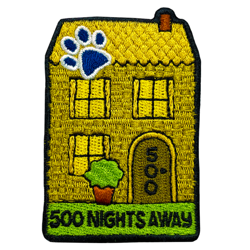 Photograph: Nights Away Milestone - 500 Nights Away