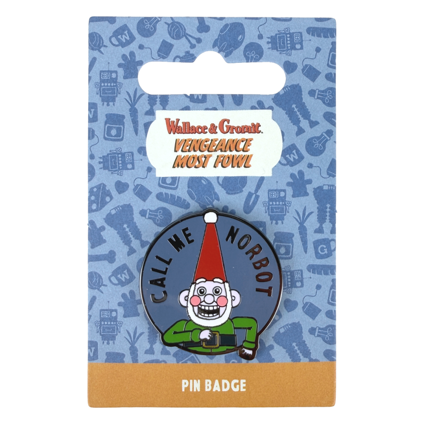 Photograph: Norbot Pin Badge