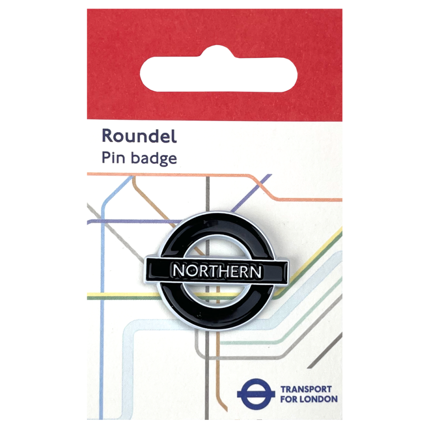 Photograph: Northern Line Pin Badge