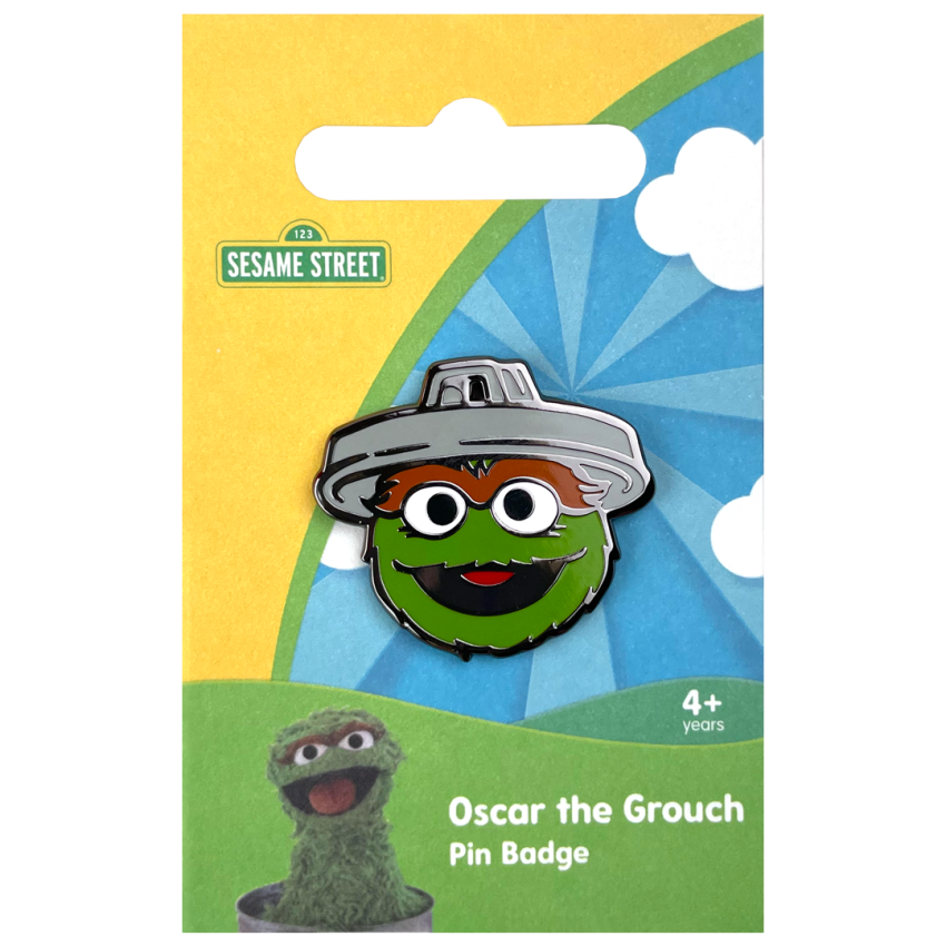 Photograph: Oscar the Grouch Pin Badge