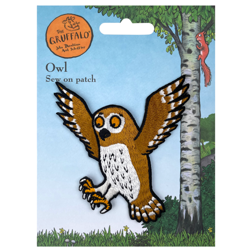 Photograph: Owl Character Sew On Patch