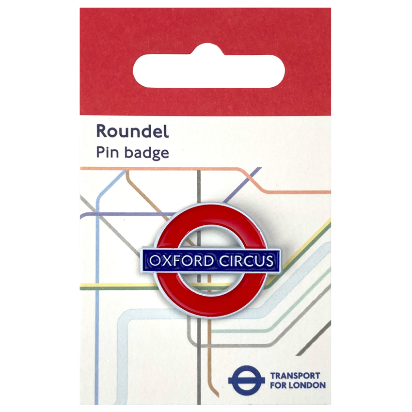 Photograph: Oxford Circus Pin Badge