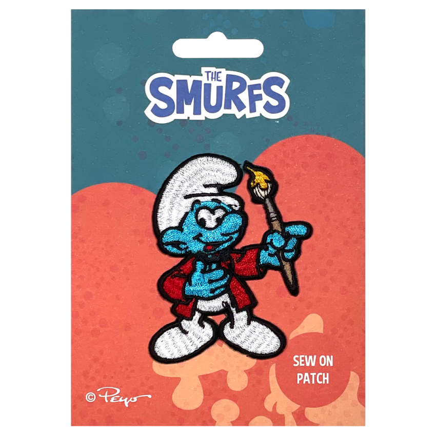 Photograph: Painter Smurf Sew On Patch