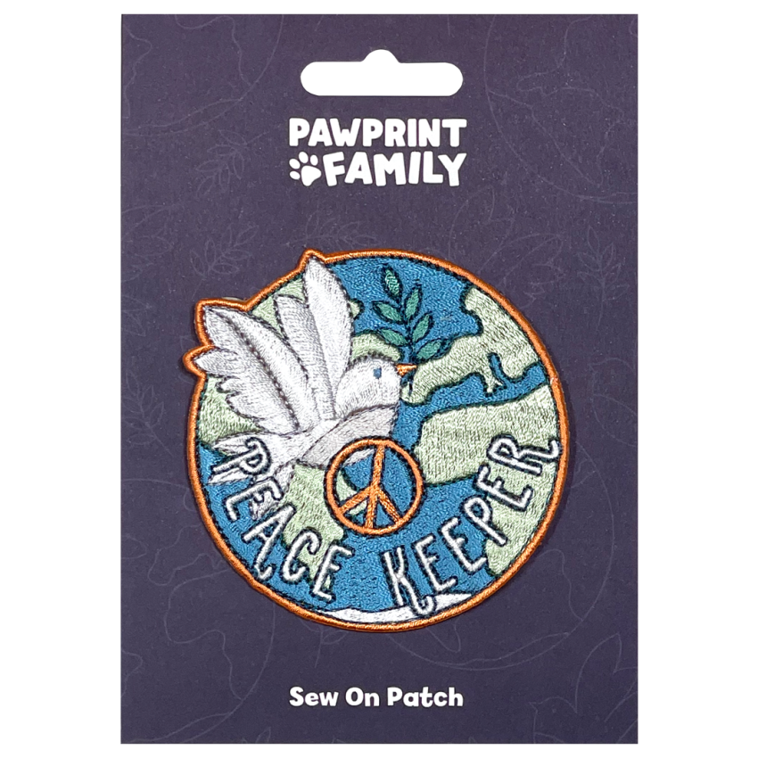 Photograph: Peace Keeper Sew On Patch