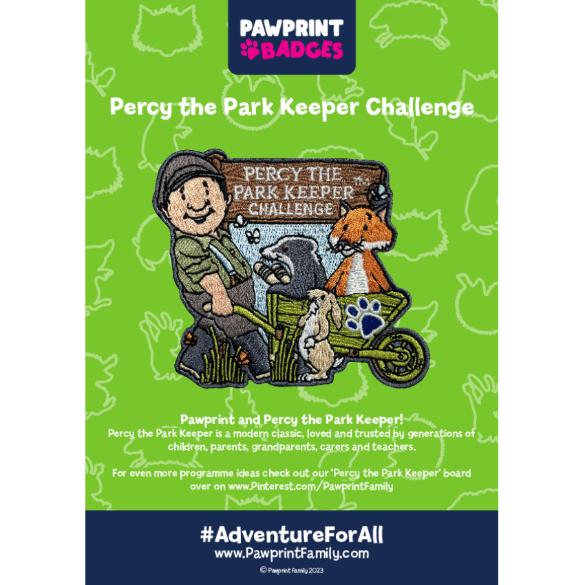 Photograph: Percy the Park Keeper Challenge Pack