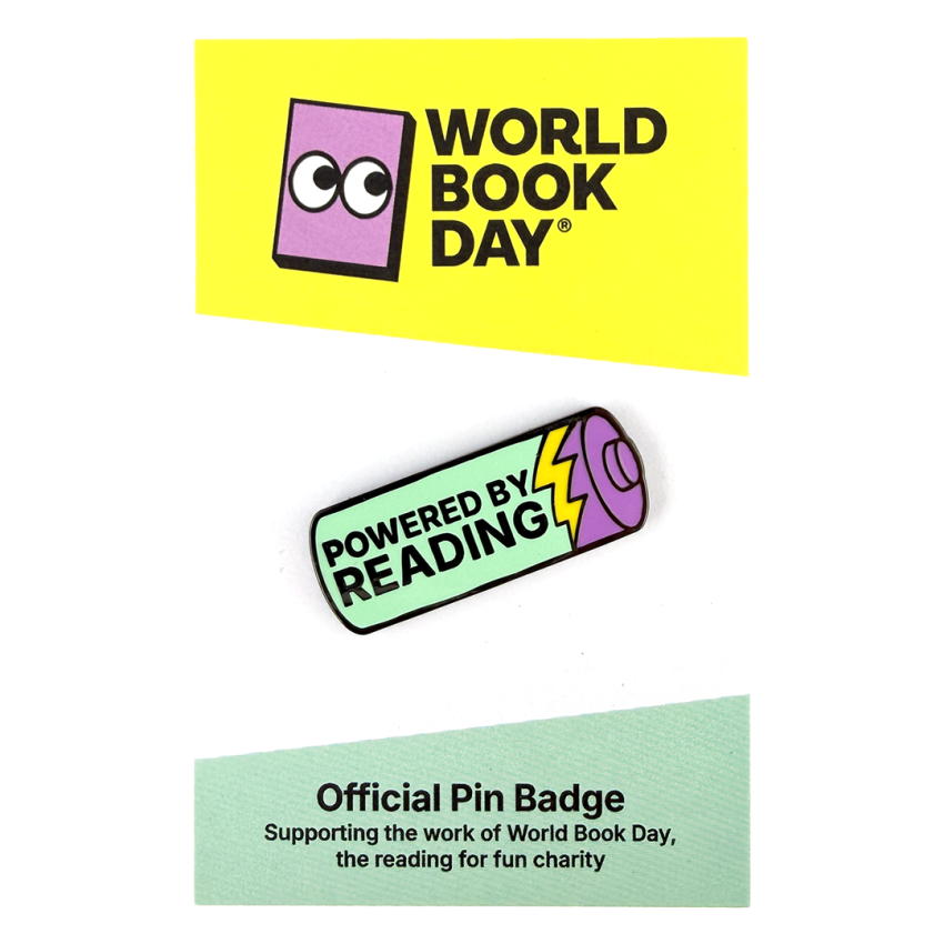 Photograph: Powered By Reading Pin Badge