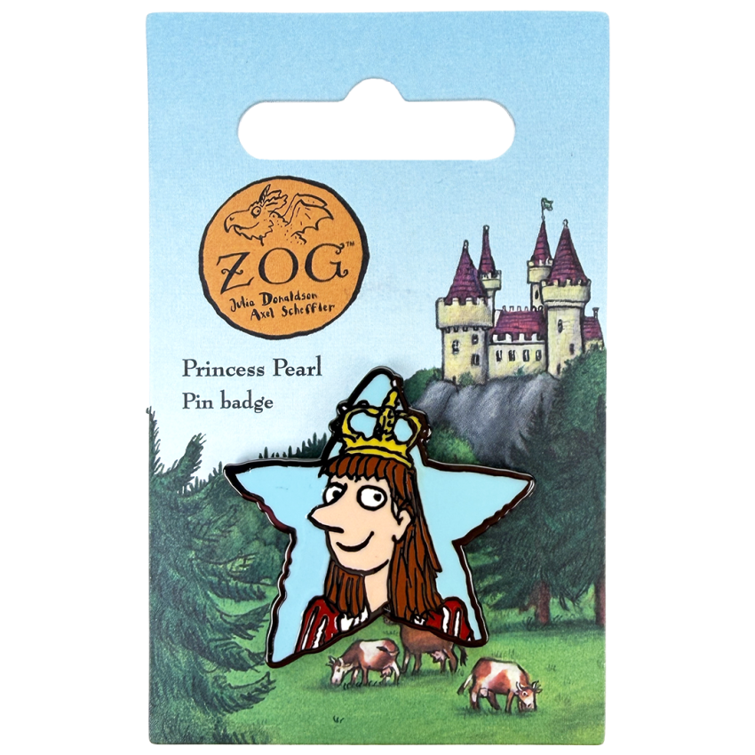 Photograph: Princess Pearl Pin Badge