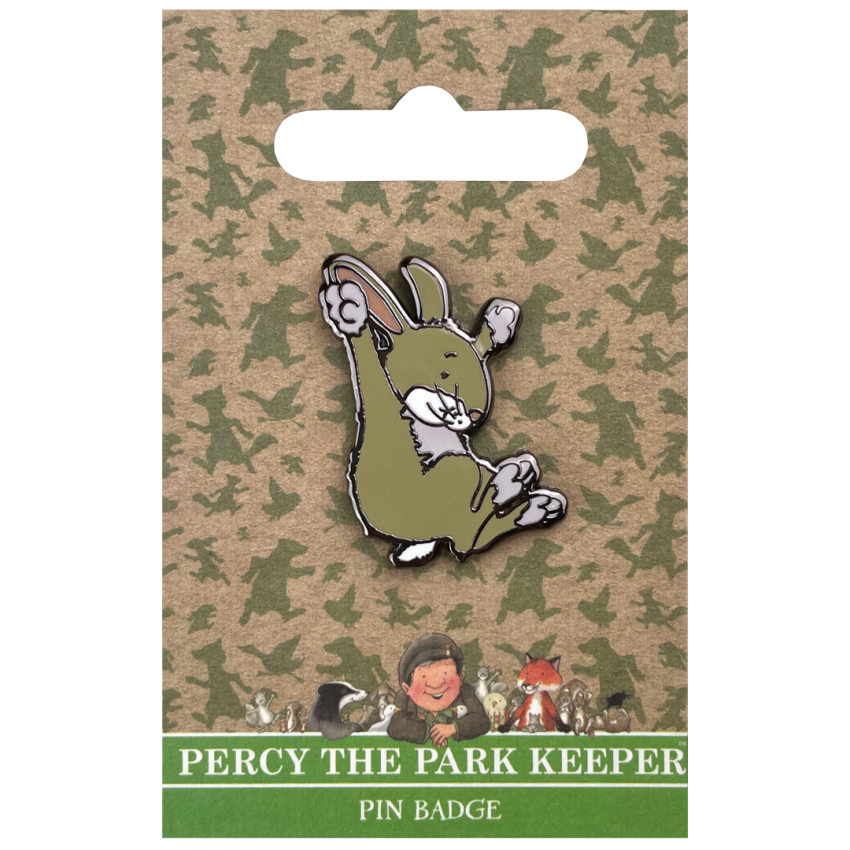 Photograph: Rabbit Character Pin Badge