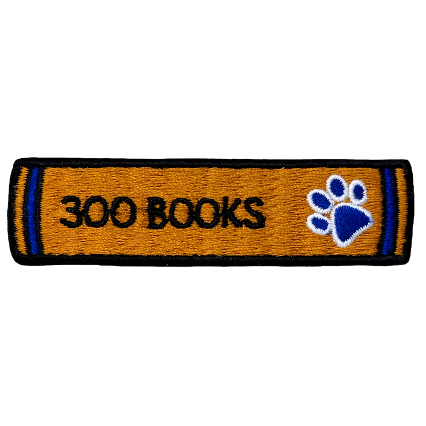 Photograph: Reading Milestone - 300 Books