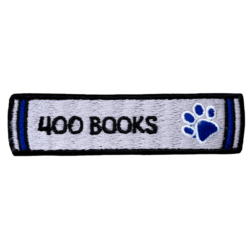 Photograph: Reading Milestone - 400 Books