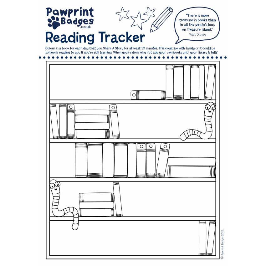 Photograph: Reading Tracker