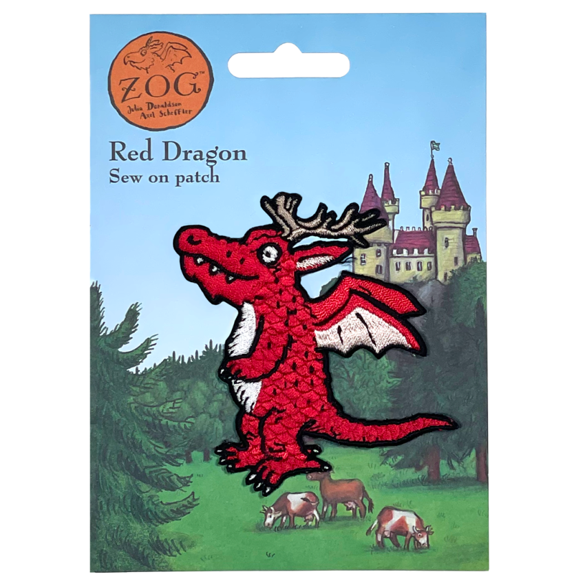 Photograph: Red Dragon Sew On Patch