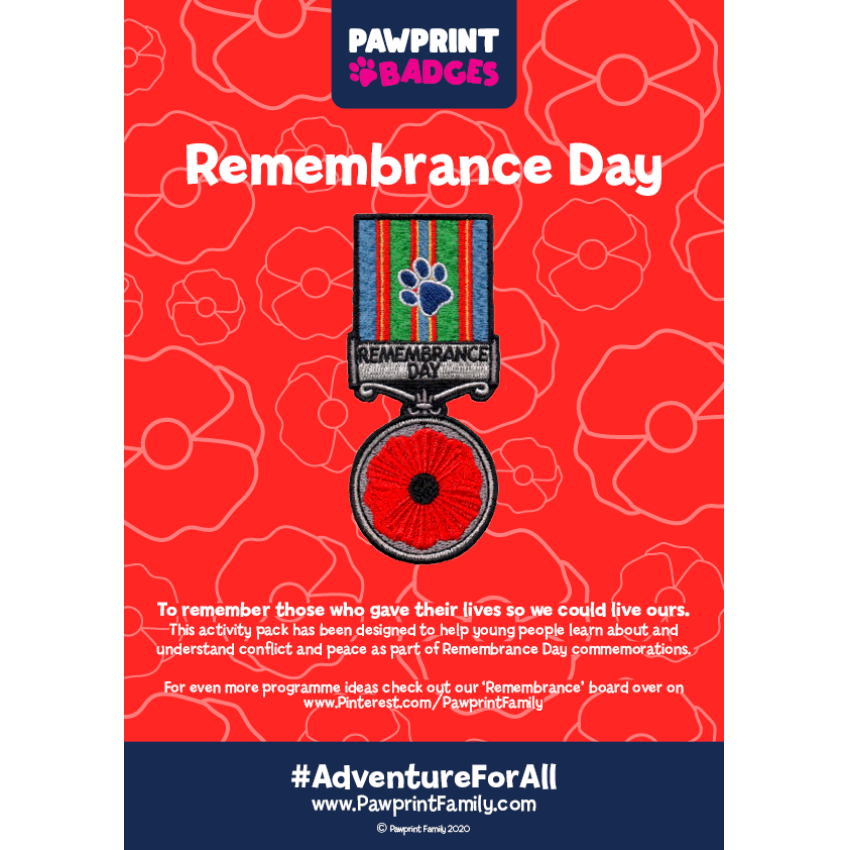 Photograph: Remembrance Day – Red Challenge Pack