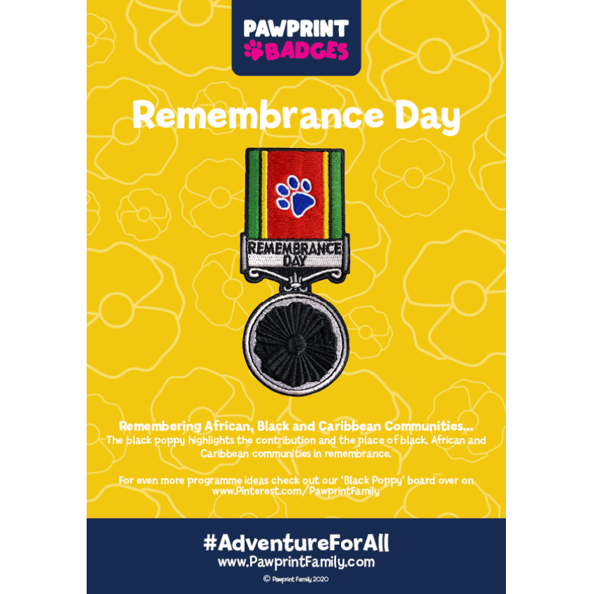 Photograph: Remembrance Day - Black Challenge Pack