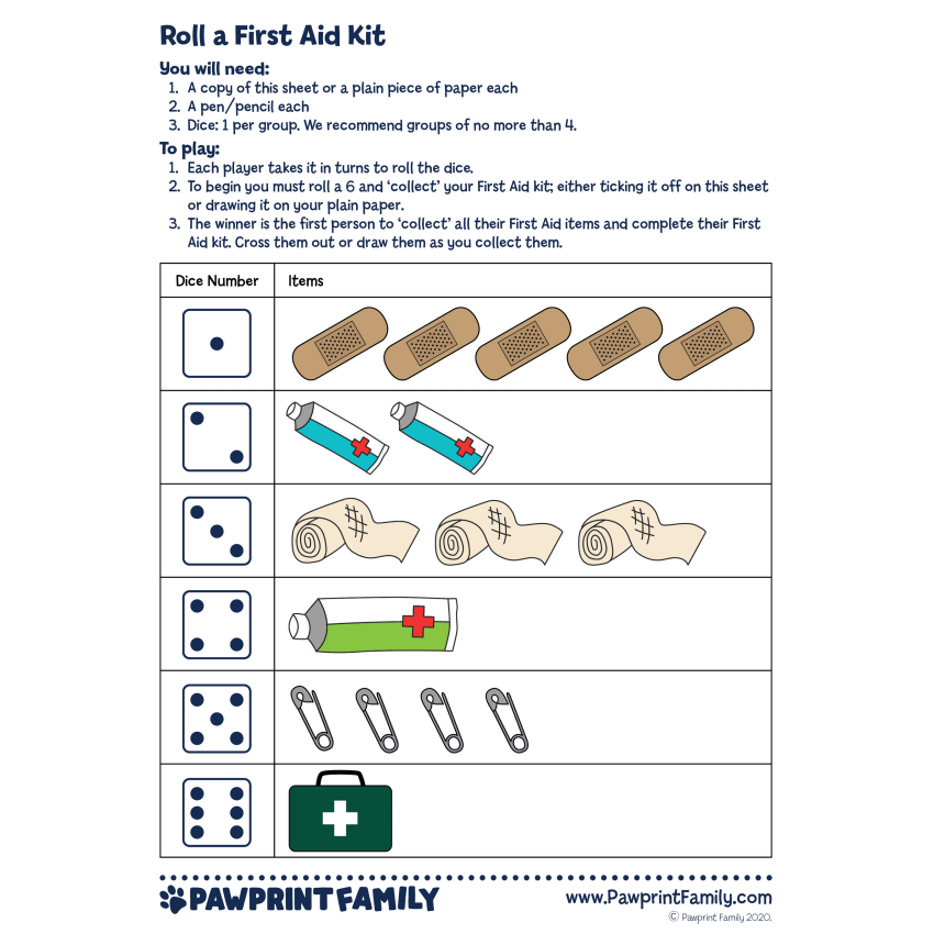 Photograph: Roll A First Aid Kit