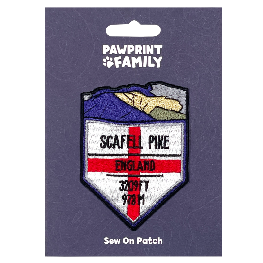 Photograph: Scafell Pike Sew On Patch