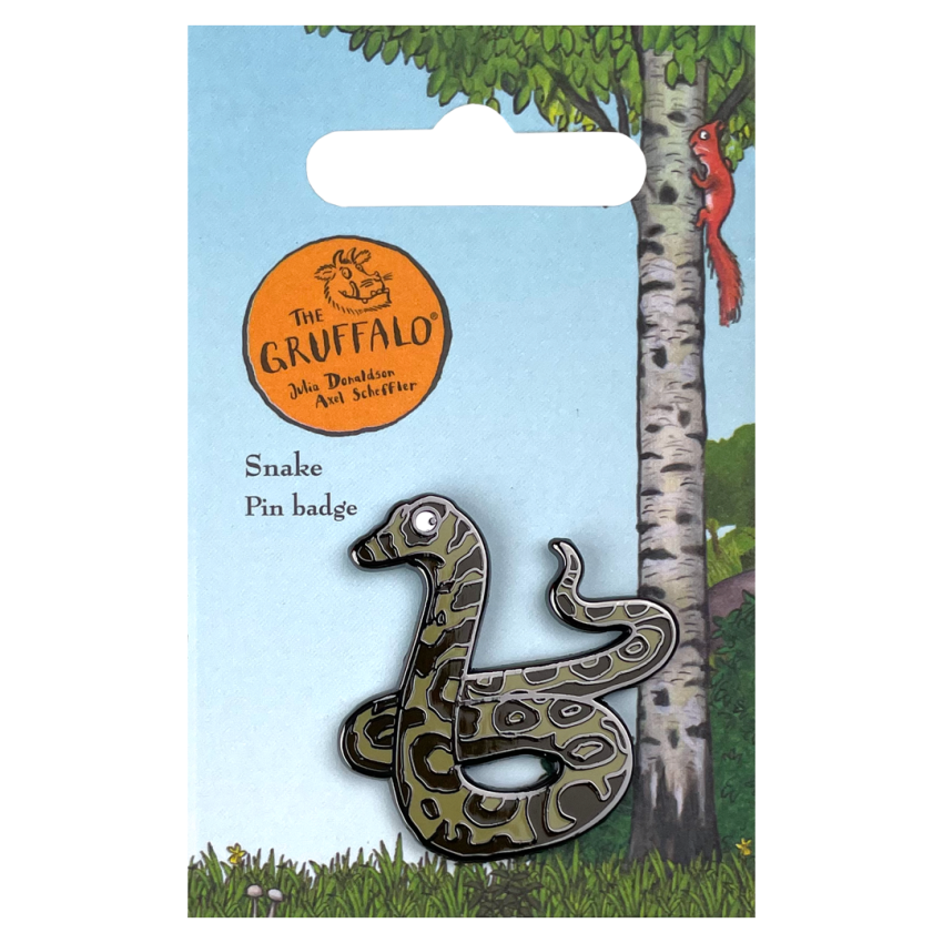 Photograph: Snake Character Pin Badge