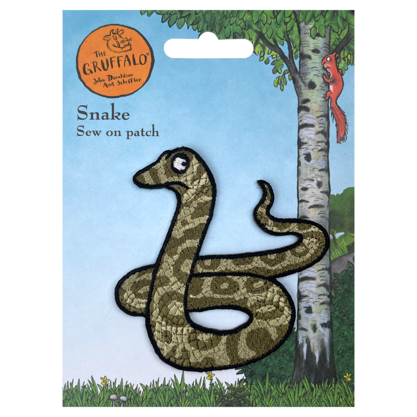 Photograph: Snake Character Sew On Patch