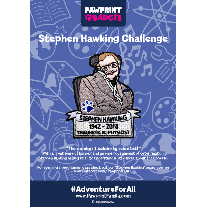 Photograph: Stephen Hawking Challenge Pack