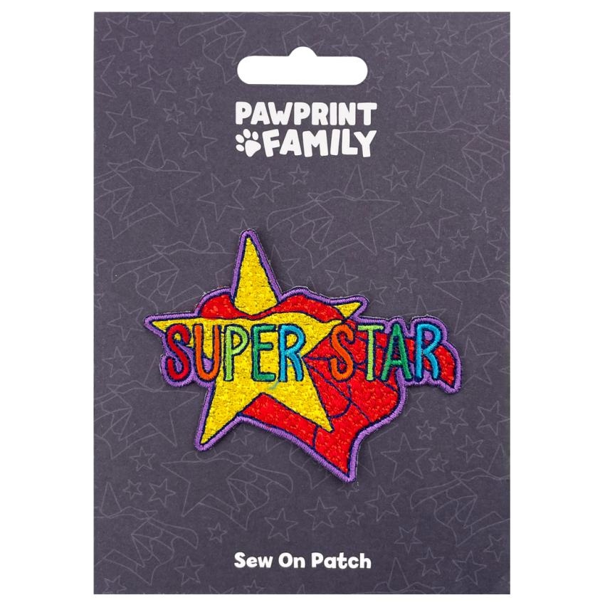 Photograph: Super Star Sew On Patch