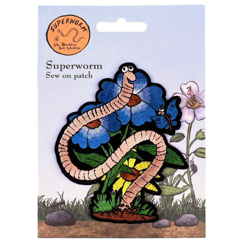 Photograph: Superworm Sew On Patch