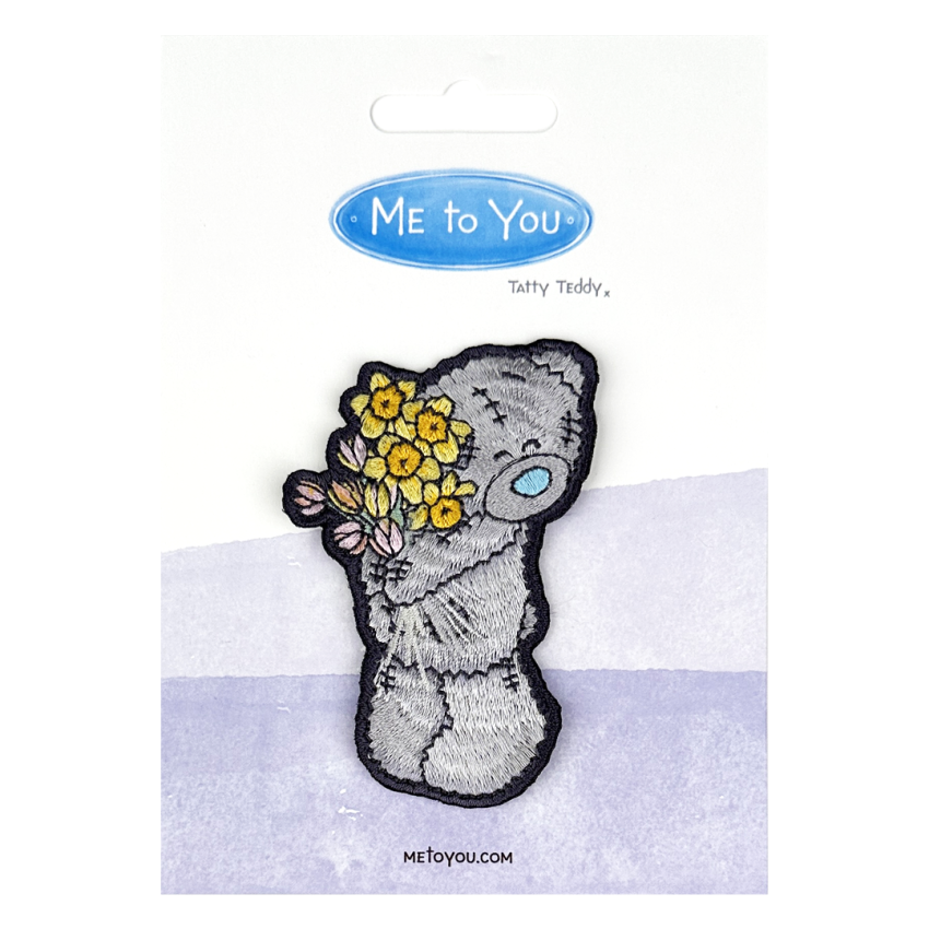 Photograph: Tatty Teddy with Flowers Sew On Patch