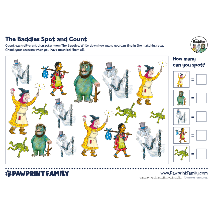 Photograph: The Baddies Spot and Count
